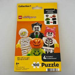 2026 LEGO Minifigures Halloween Blind Pack 100 PC Puzzle - Vampire