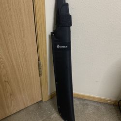 Gerber 2 In One Machete With Saw blade 18” Blade With Sheath