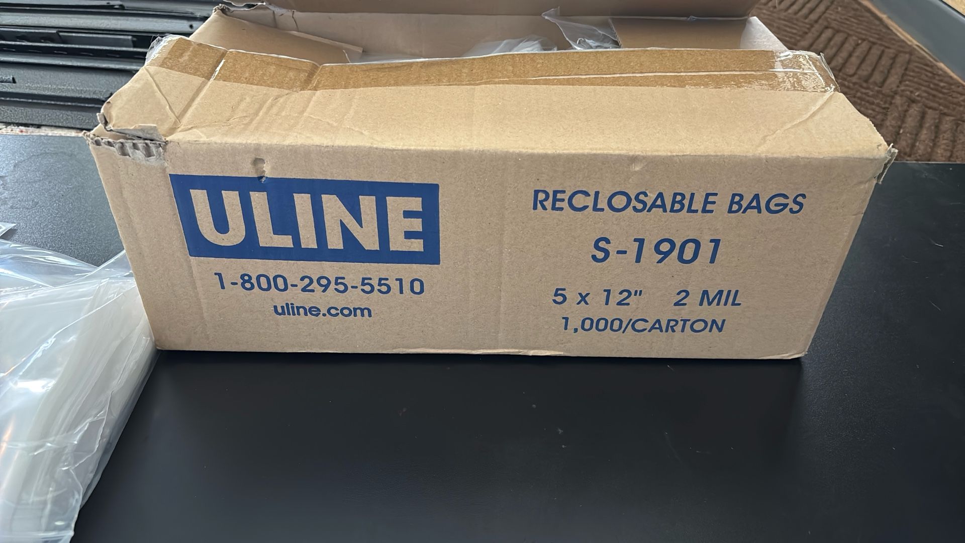 5” X 12” Reclosable Bags 100 Unit bags