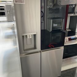 Stainless Steel 27 Cu. Ft. Side-by-Side InstaView Refrigerator 