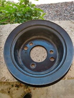 Big block Chevy power steering pulley