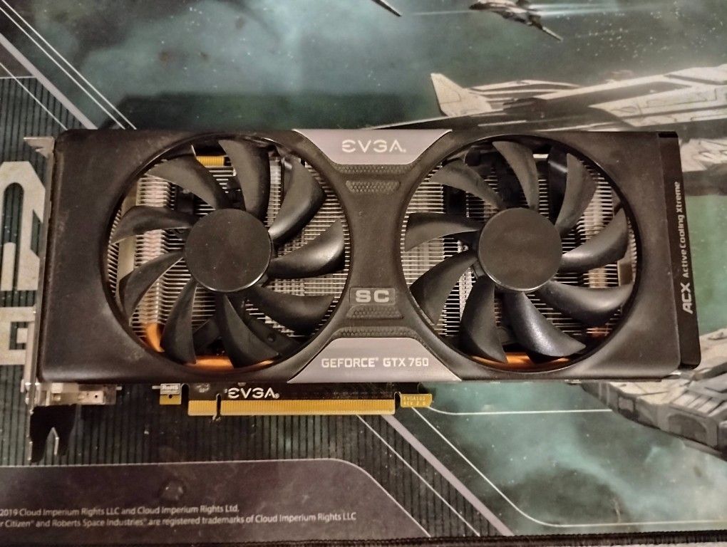 Nvidia GEFORCE GTX 760 EVGA Graphics Card
