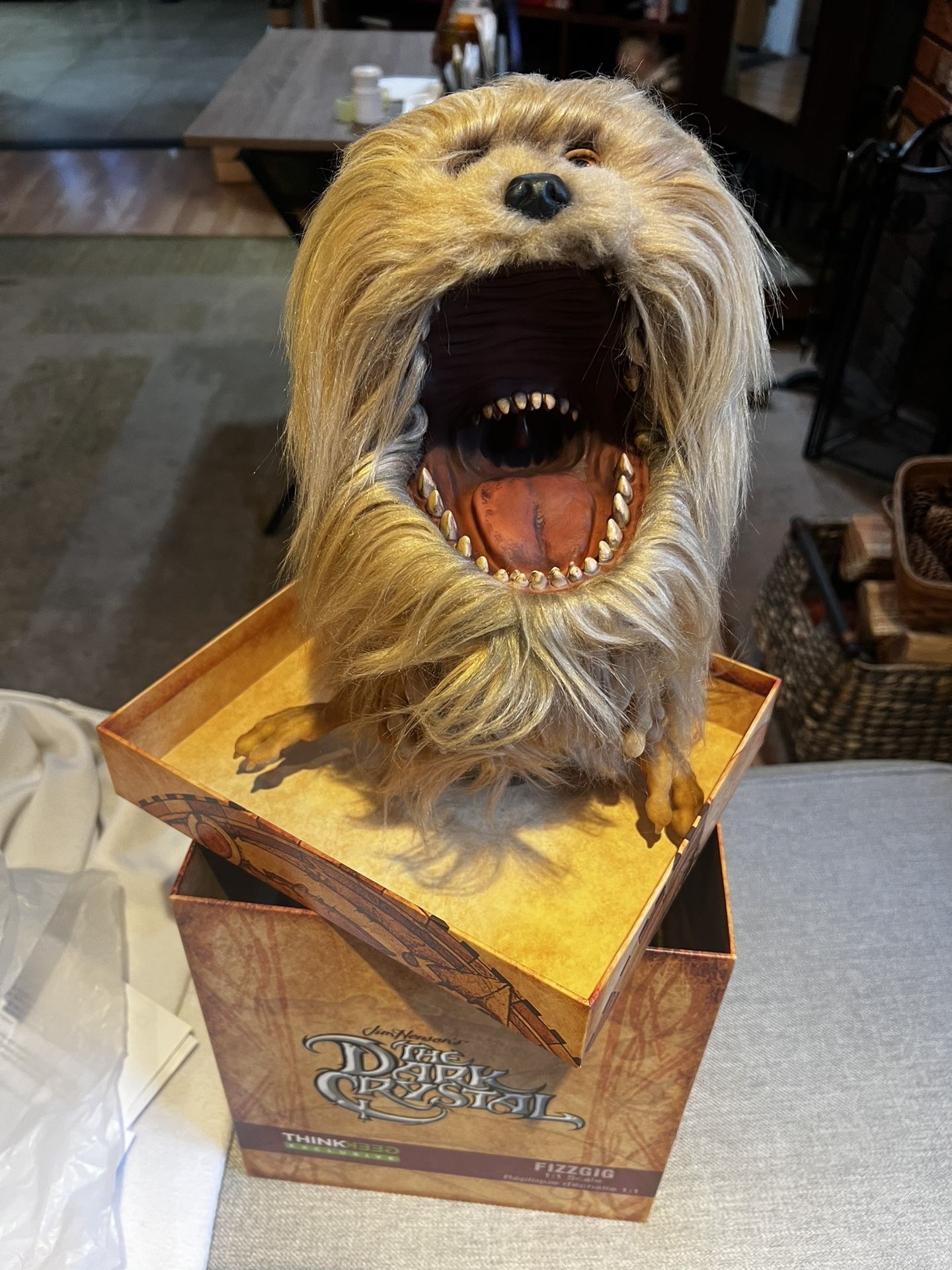 The Dark Crystal Fizzgig Puppet Think Geek