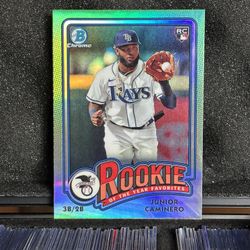 2024 Bowman Chrome Junior Caminero Rookie Of The Year Performers