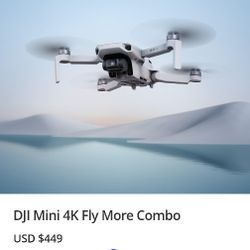 Drone DJI Mini 4k Fly More Combo