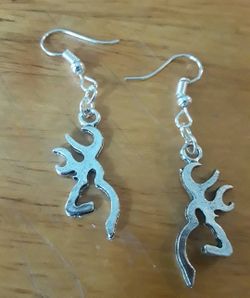 Brand new deer silhouette earrings