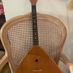 Vintage Balalaika Folk Guitar Instrument