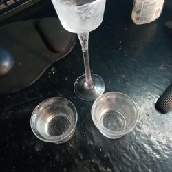 Votive Long Stem And Tea Light Cups Candle Holders 