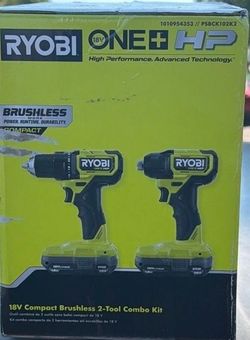 Ryobi 18V ONE+ HP Brushless 2-Tool Combo Kit