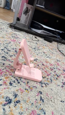 Pink Foldable Phone & Watch Stand / Charger