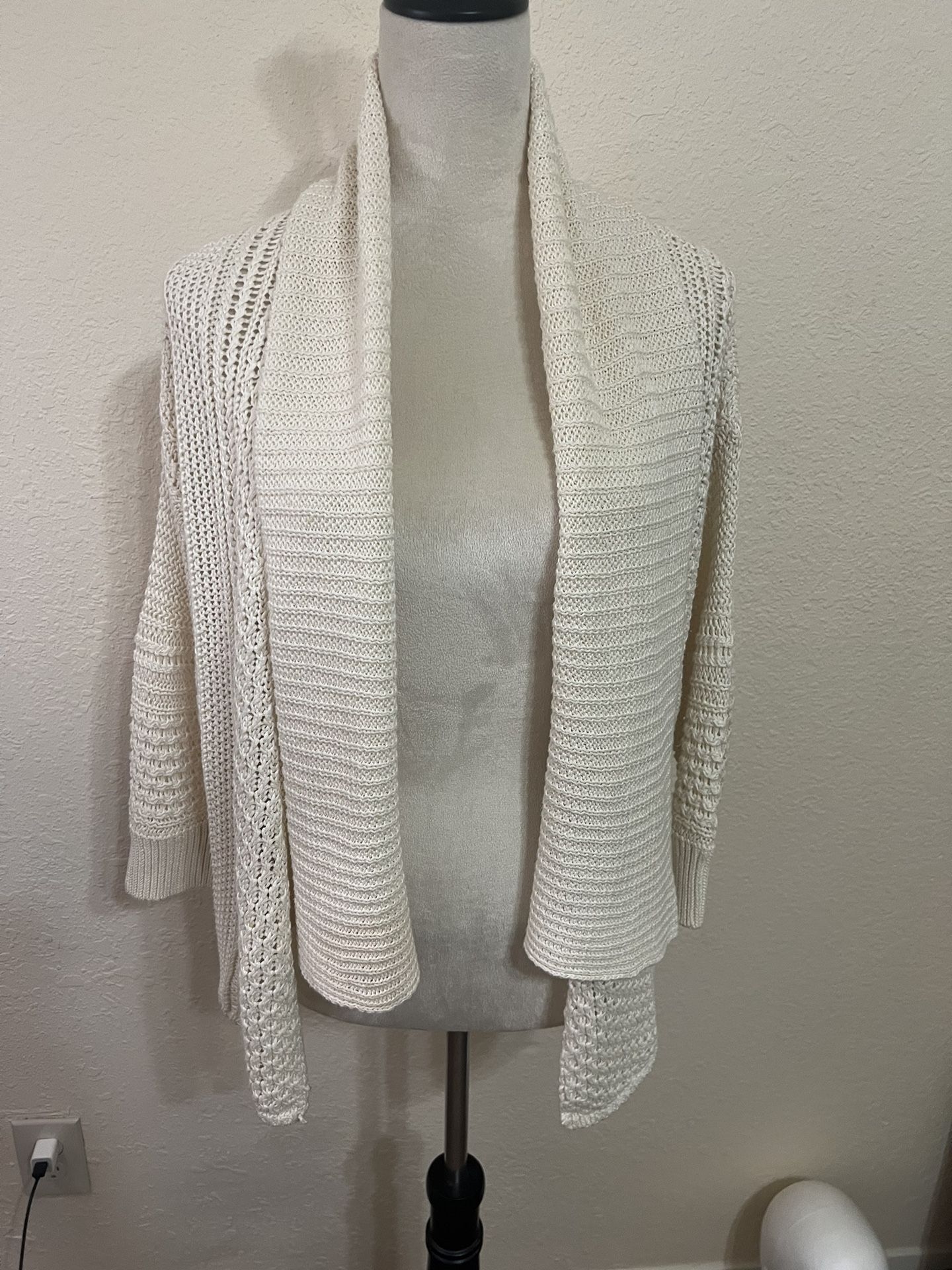 Michael Kors Cardigan Off White Size Large Woman’s