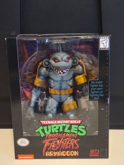 NECA TMNT Tournament Fighters Armaggon Figure Loot Crate Exclusive Video Game
