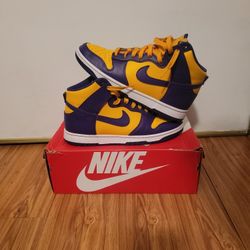 Nike Dunk High 'Lakers'