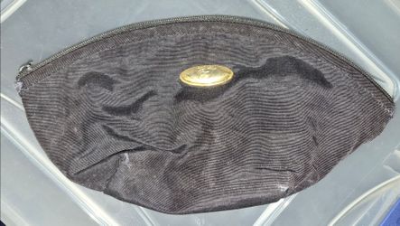 Black make-up bag