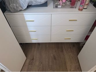 White dresser