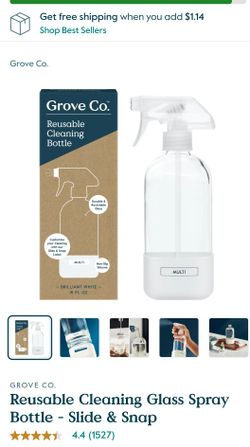 glass spray bottle with silicone sleeve