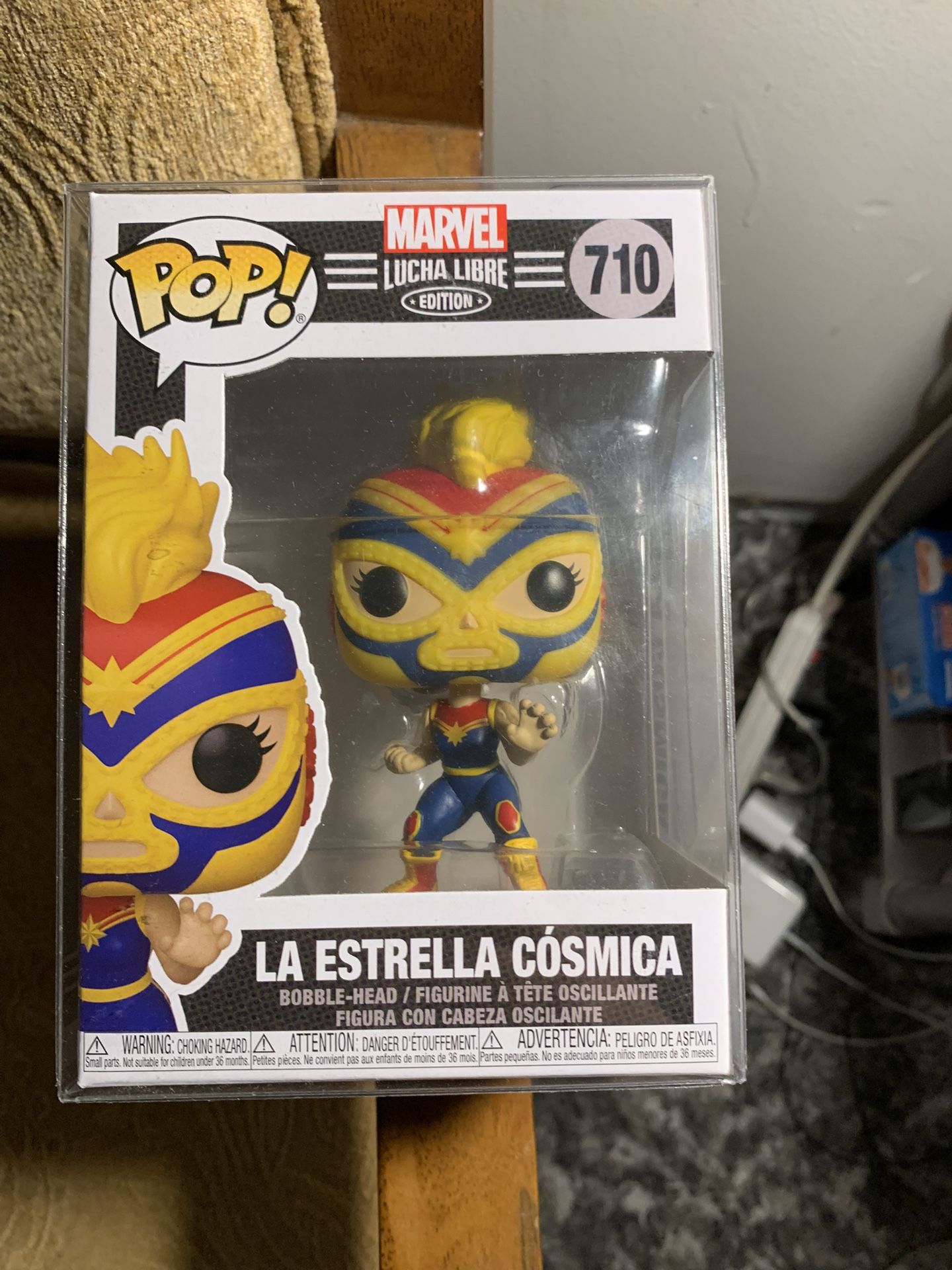Funko pop marvel lucha libre exclusive la Estrella cosmica 710