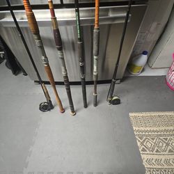 Rods and fly reels
