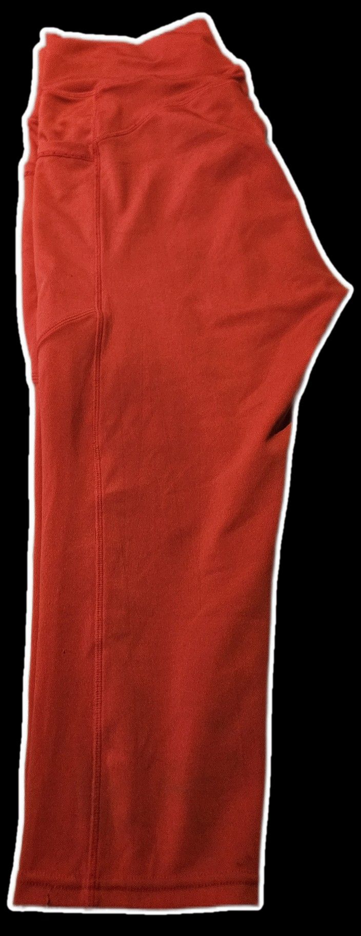 Red PopFit Capri leggings 