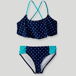 Kanu Surf Girls' Alania Flounce Bikini 