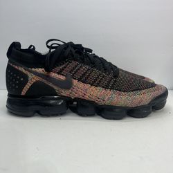 Nike Air Vapormax Flyknit 2 Black Multicolor athletic shoes sneakers