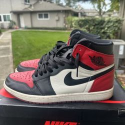 Jordan 1 Bred Toe Size 10.5