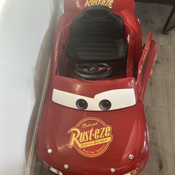 Lightning McQueen Motorized Car