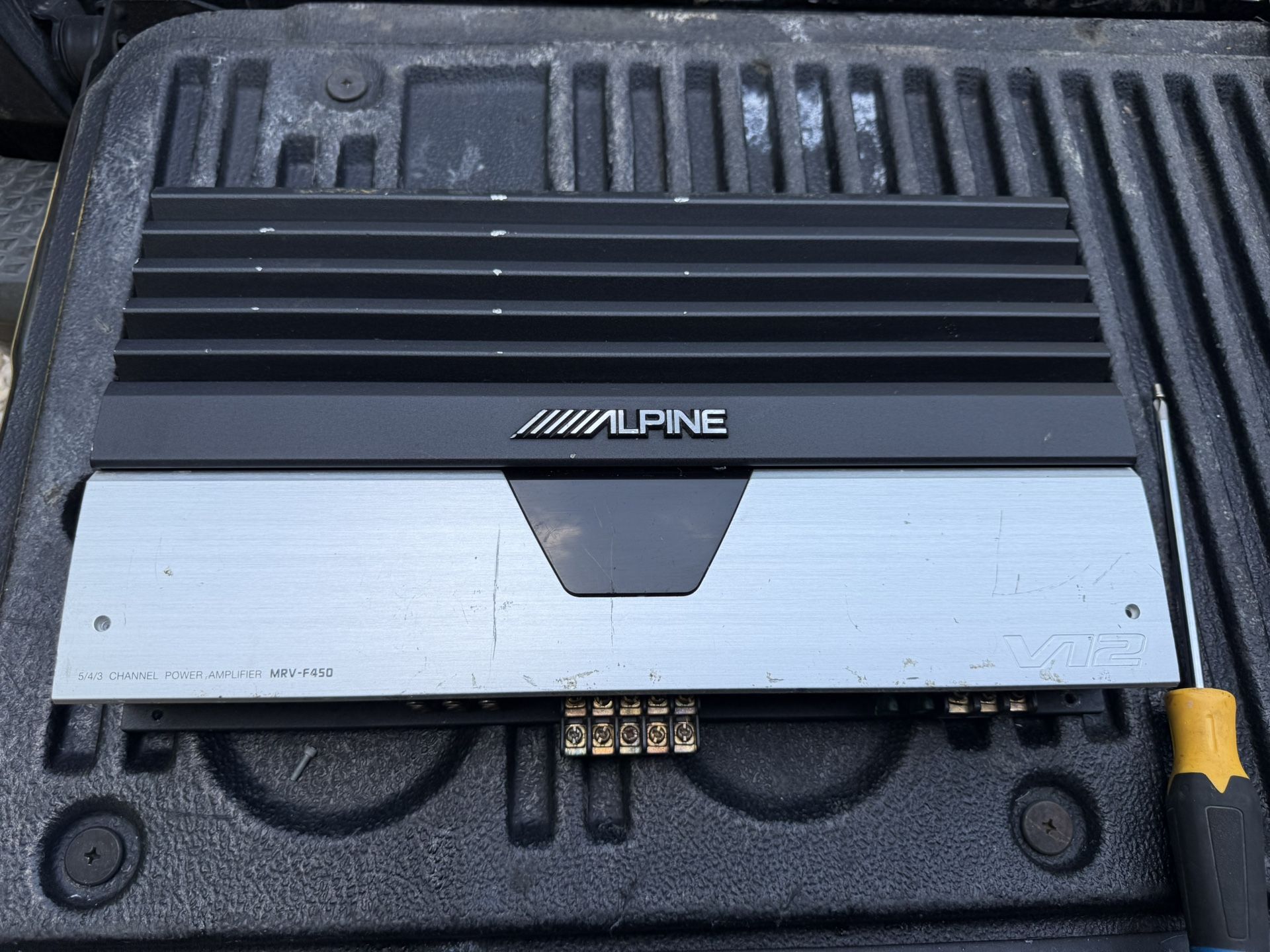 Alpine Amplifier
