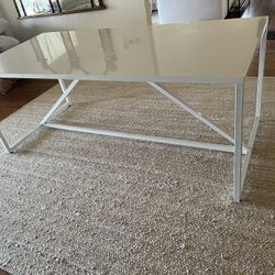 White Dining Table 