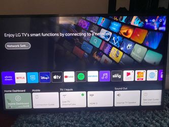 LG 43UM7300AUE 43-inch 4K UHD Smart TV.