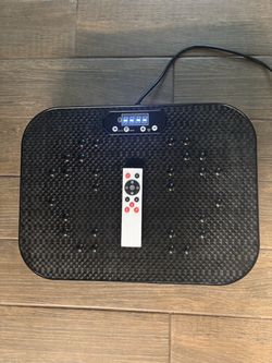 Vibration plate for lymphatic drainage