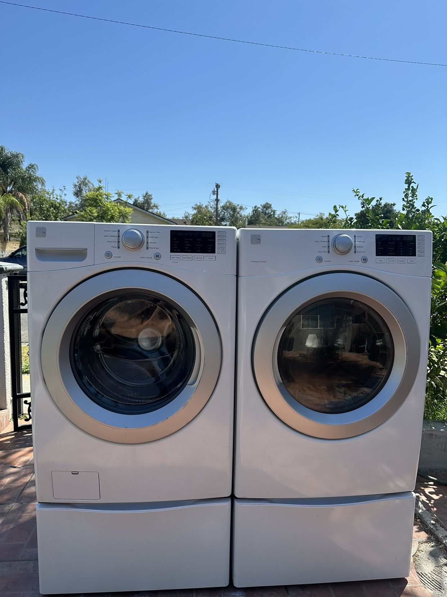 Washer And Dryer /Lavadora Y Secadora