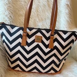 Dooney & Bourke Chevron Tote