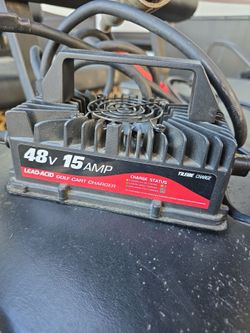 Yileide 48V 15 Amp Lead-Acid Golf Cart Charger