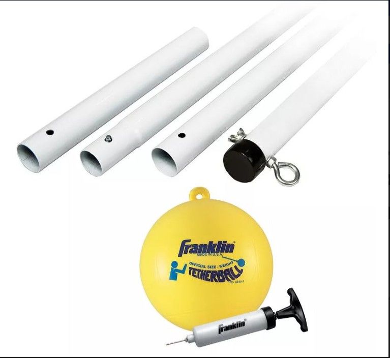 Franklin Sports Tetherball Set – Ball, Rope & Pole – Portable Outdoor Game !!!!