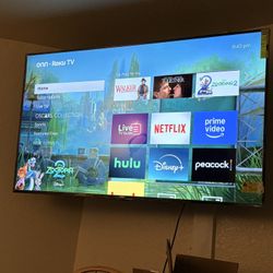 ONN  /roku TV Flat Screen 