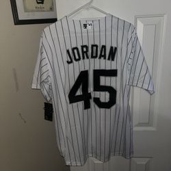 Michael Jordan baseball jersey size L