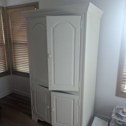 Off white Armoire 