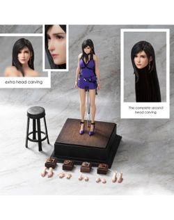 ACG 1/6 ACG002 Final Fantasy Tifa Lockhart Deluxe A-Tear Stain Edition (2 Heads)