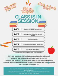 Back to school deal