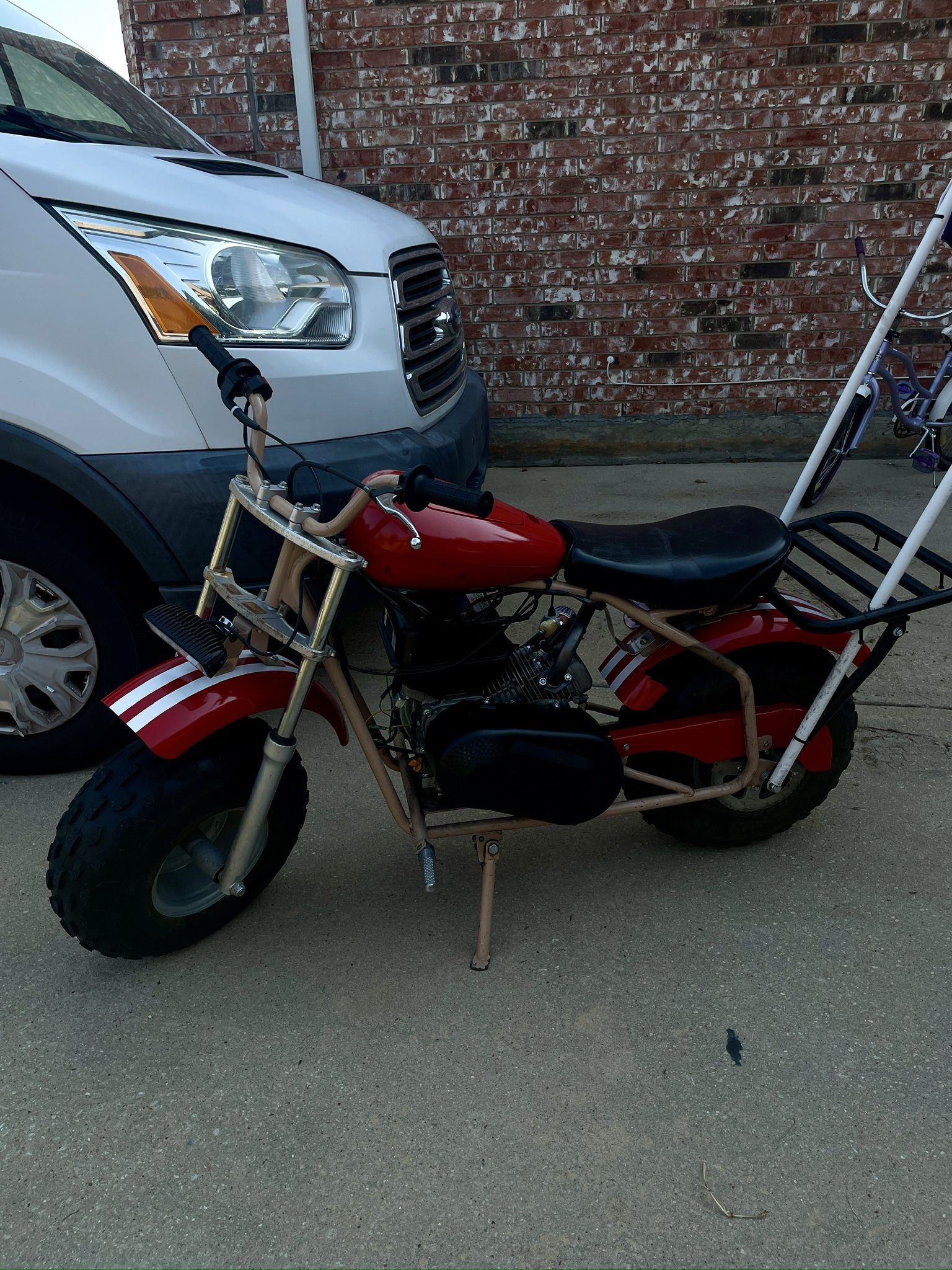 Coleman ct200u Custom Mini Bike