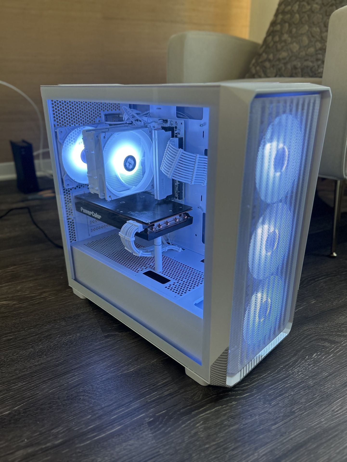 Fortnite Ready White Mid Range Gaming PC