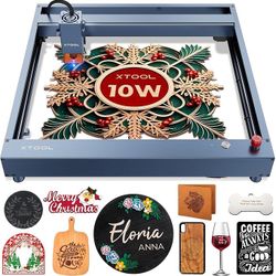 xTool D1 Pro 10w Laser Engraver - Full Enclosure - Air Assist - Risers - BRAND NEW IN BOX
