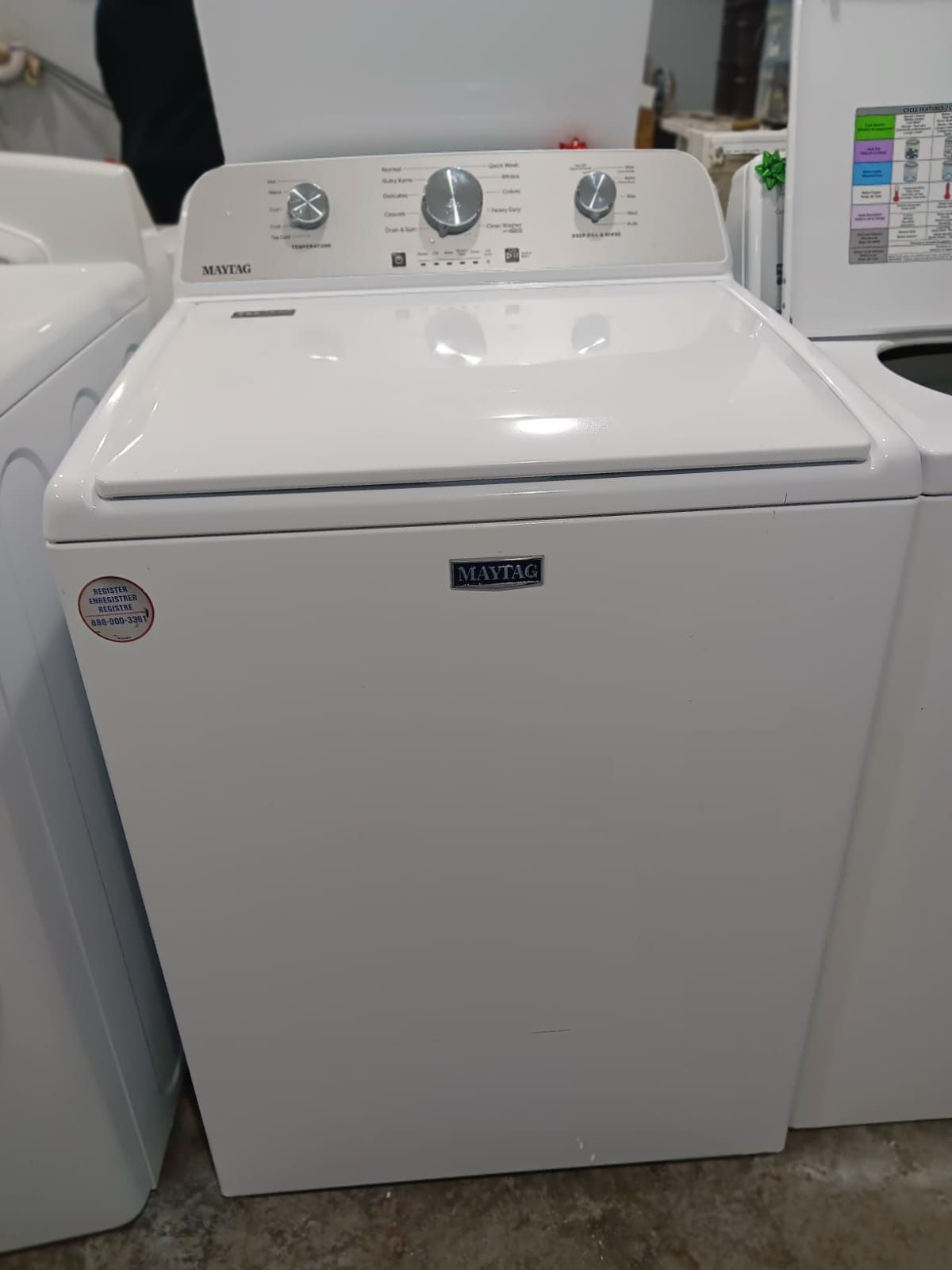 Maytag washer top-load