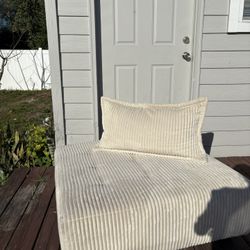 Mini Cream Soft Couch