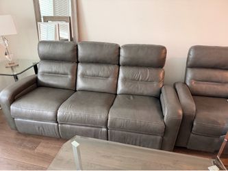 Couch/ recliner / desk