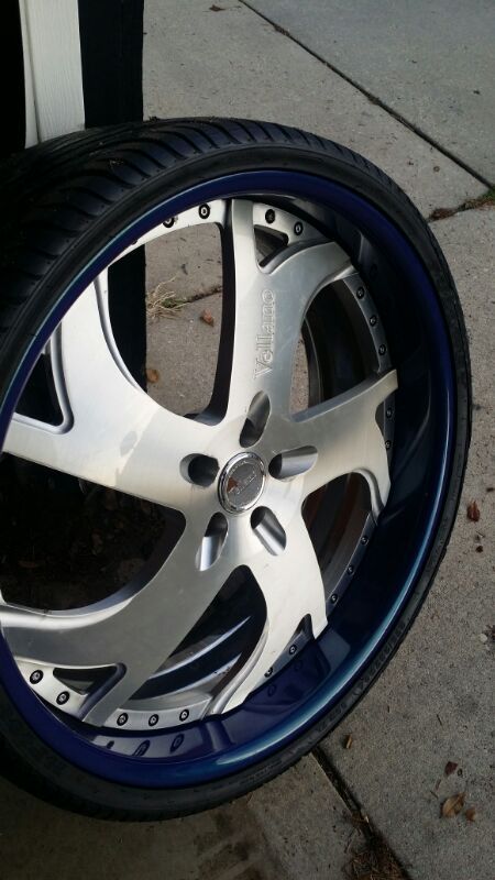24inch Vellano Swirl rims