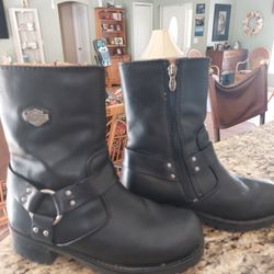 Haley Davidson Womans Boots 