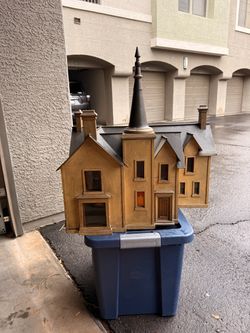 ANTIQUE HANDCRAFTED WOODEN ARCHITECTURAL HOUSE MODEL – POOK & POOK AUCTION HISTORY