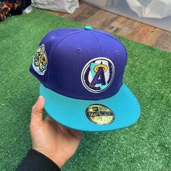 RARE Exclusive SOLD OUT LA Los Angeles Angels 59fifty New Era Fitted Purple Two Tone Fitted Hat with Gray UV side patch •SOLD OUT EXCLUSIVE LIMITED